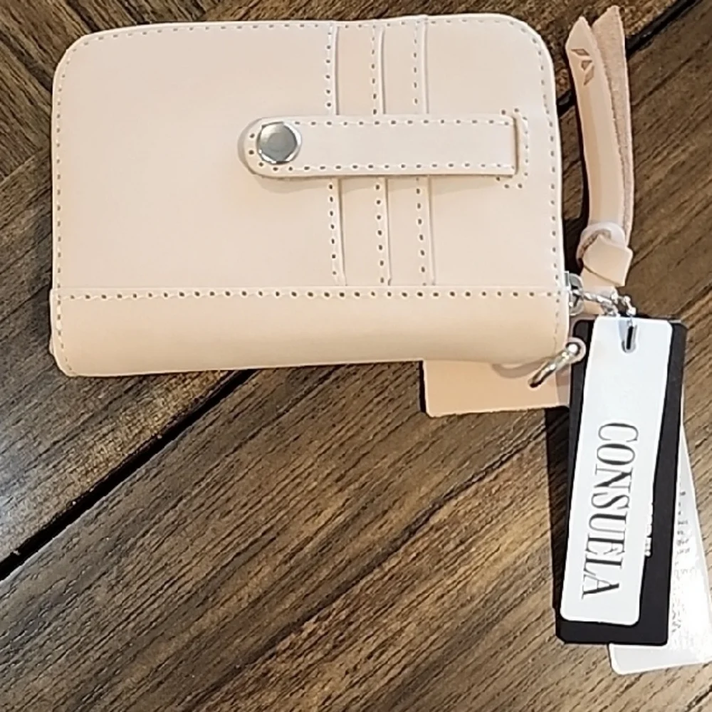 Consuela Cream Wristlet - Picture 2 of 5